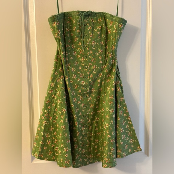 Kimchi Blue Addison Strapless Fit & Flare Mini Dress - Picture 5 of 10